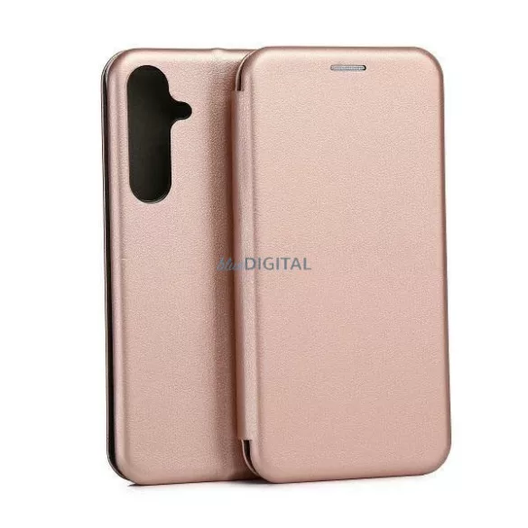Beline flipes mágneses tok Samsung S24+S926 rózsaszín-arany/rosegold
