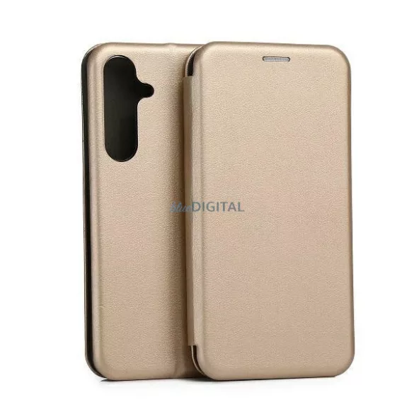 Beline flipes mágneses tok Samsung S24+S926 arany/arany