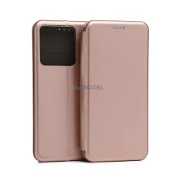   Beline Etui mágneses könyvtok Xiaomi Redmi Note 13 5G rózsaarany