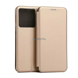   Beline Etui mágneses könyvtok Xiaomi Redmi Note 13 Pro 5G arany