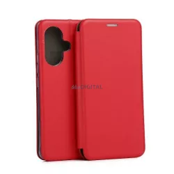   Beline Etui mágneses könyvtok Xiaomi Redmi Note 13 Pro+ 5G piros
