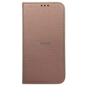 Etui Smart mágneses könyvtok Samsung A05 rózsaarany