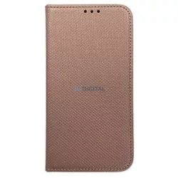   Smart Magnet könyvtok Xiaomi Redmi Note 13 Pro+ 5G rózsaarany színű