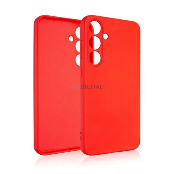 Beline Etui Szilikon Samsung S24+ S926 piros tok