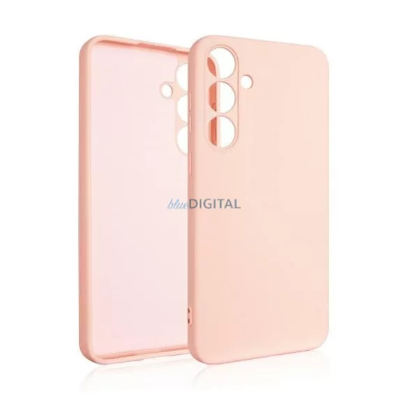 Beline Etui Szilikon Samsung S24+ S926 rózsaarany tok