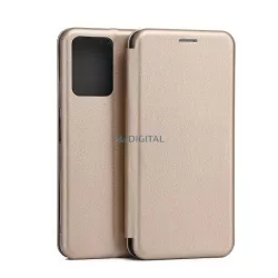   Beline Etui mágneses könyvtok Xiaomi Redmi Note 12 5G arany