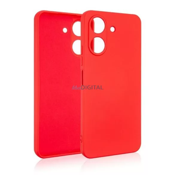 Beline Silicone tok Xiaomi 13C/Poco C65 piros