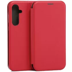   Beline Book Magnetic mágneses könyvtok Samsung Galaxy A35 piros