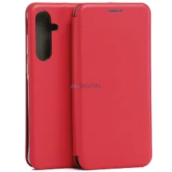   Beline Book Magnetic mágneses könyvtok Samsung Galaxy A55 piros