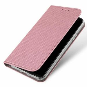 Smart Magnet könyvtok Samsung Galaxy A35 rózsaarany színű