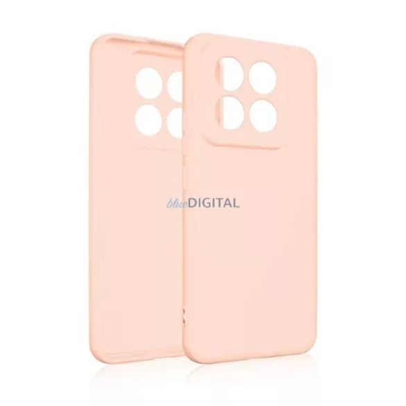 Beline szilikon tok Xiaomi 14 Pro, rózsaszín arany