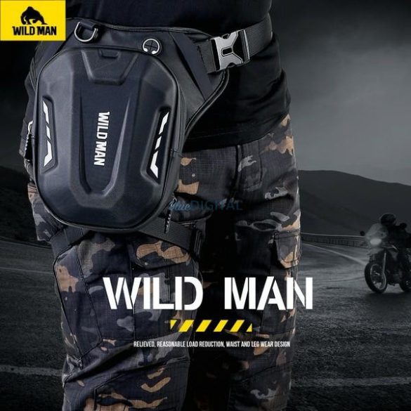 WILDMAN L1 motoros táska - fekete