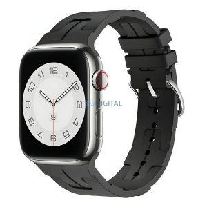 Beline Silicone Ultra szíj Apple Watch 38/40/41mm - fekete