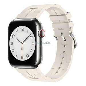 Beline Silicone Ultra szíj Apple Watch 38/40/41mm - bézs