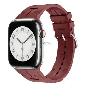 Beline Silicone Ultra szíj Apple Watch 42/44/45/49mm - barna