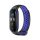 Beline Design csereszíj Xiaomi Mi Band 7/6/5 - fekete-kék