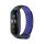 Beline Design csereszíj Xiaomi Mi Band 7/6/5 - fekete-kék