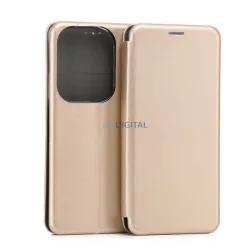   Beline Book Magnetic könyvtok Tecno Spark 20 Pro - arany színű