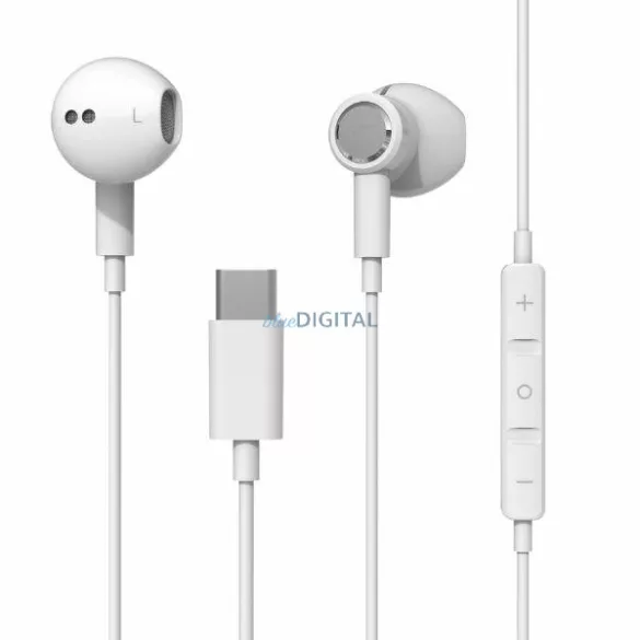 Beline USB-CSK 194 fülhallgató, fehér