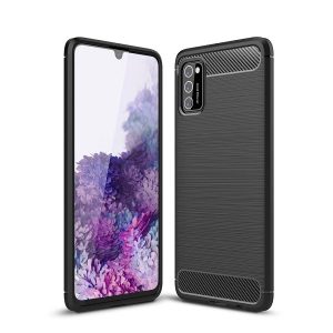 Etui Tech-Protect Samsung A415 A41 Carbon fekete tok