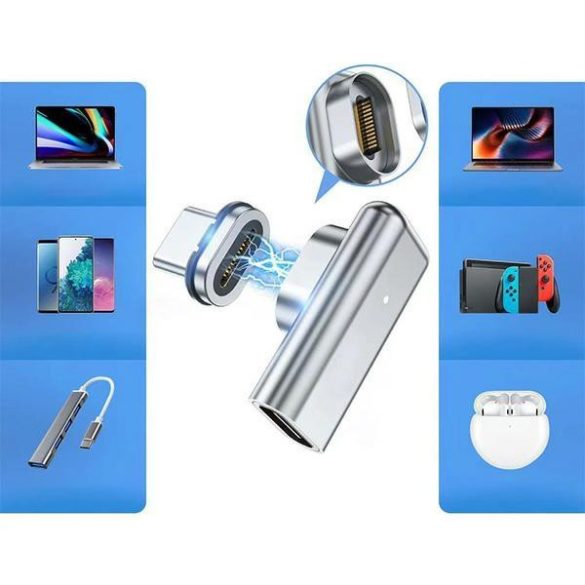 Beline BLNAM01 Type-C - Type-C adapter - ezüst színű