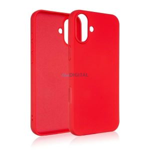 Beline Silicone tok iPhone 16 - piros