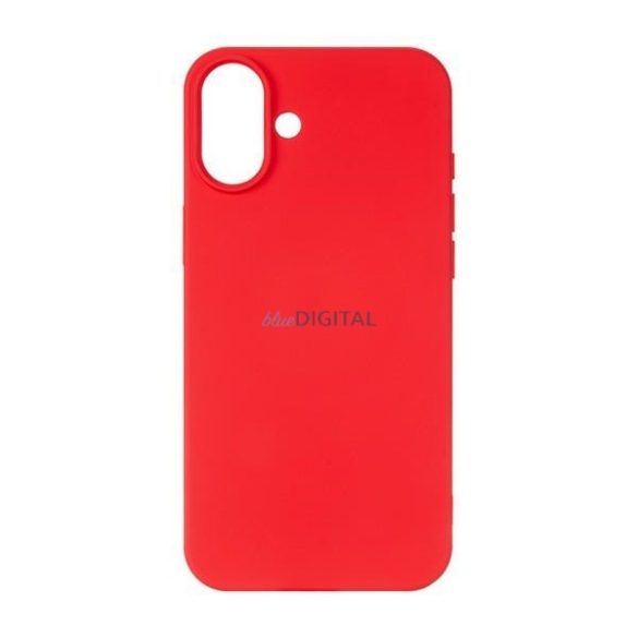 Beline Silicone tok iPhone 16 - piros