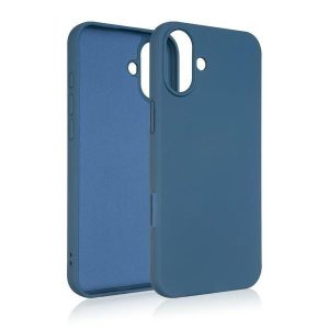Beline Silicone tok iPhone 16 - kék