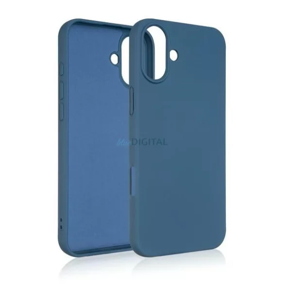 Beline Silicone tok iPhone 16 - kék
