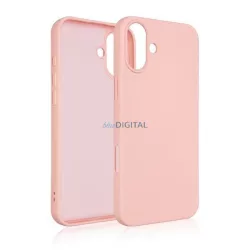 Beline Silicone tok iPhone 16 - rózsaarany színű