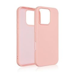 Beline Silicone tok iPhone 16 Pro - rózsaarany színű