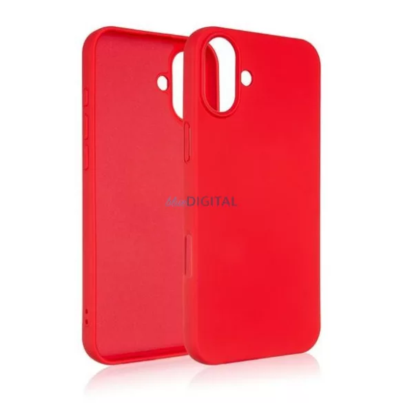 Beline Silicone tok iPhone 16 Plus - piros