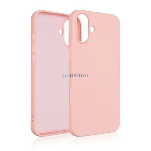 Beline Silicone tok iPhone 16 Plus - rózsaarany színű
