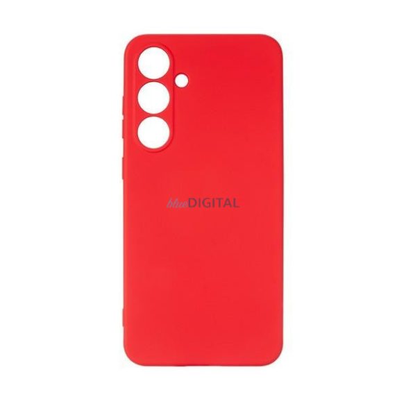 Beline Silicone tok Samsung Galaxy S24 FE - piros