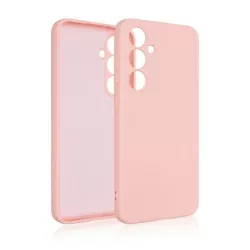  Beline Silicone tok Samsung Galaxy S24 FE - rózsaarany színű