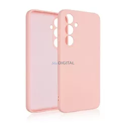   Beline Silicone tok Samsung Galaxy S24 FE - rózsaarany színű