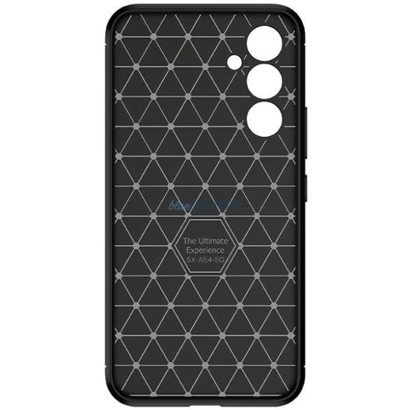 Beline Carbon Armor tok Samsung Galaxy A54 5G - fekete