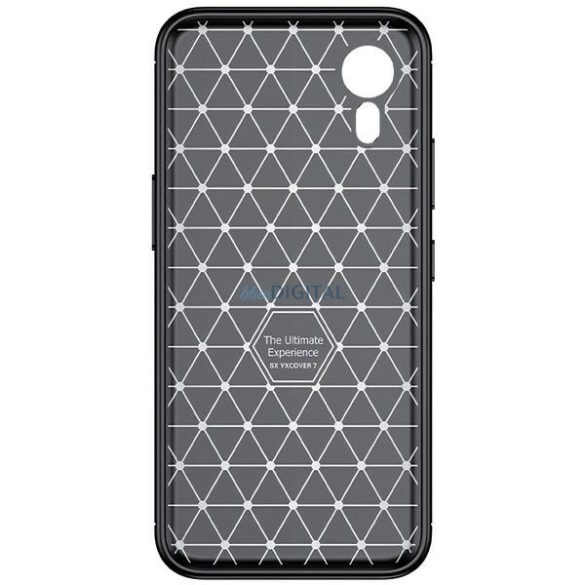 Beline Carbon Armor tok Samsung Galaxy Xcover 7 - fekete