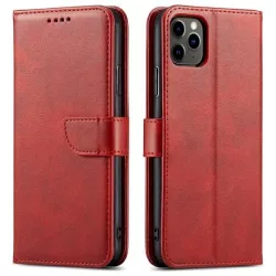 Marv Wallet könyvtok Motorola Moto G54 - piros