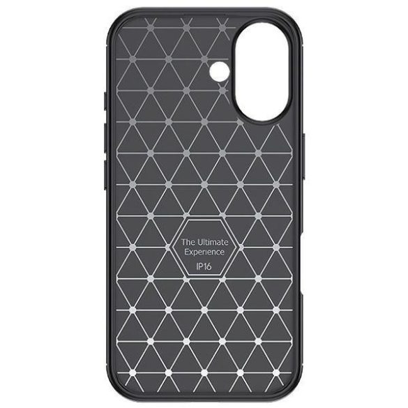 Beline Carbon Armor tok iPhone 16 Plus - fekete