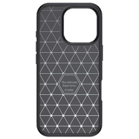 Beline Carbon Armor tok iPhone 16 Pro Max - fekete