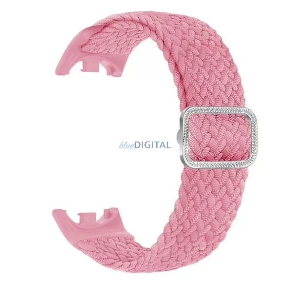 Beline Nylon csereszíj Xiaomi Mi Band 8 - rózsaszín