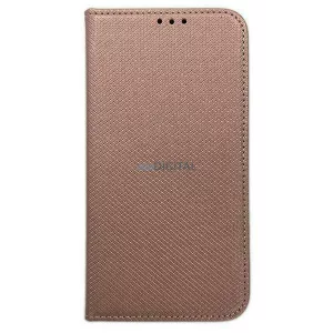 Smart Magnet könyvtok Motorola Moto G85 - rózsaarany színű