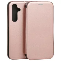   Beline Magnetic könyvtok Samsung Galaxy S24 FE - rózsaarany színű