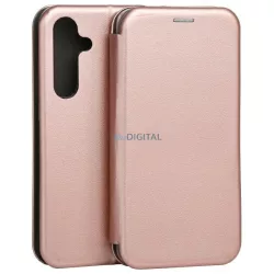   Beline Magnetic könyvtok Samsung Galaxy S24 FE - rózsaarany színű