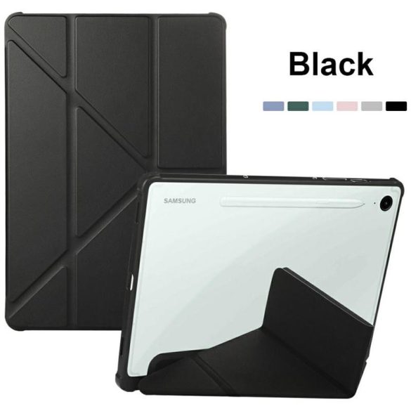 Stand kinyitható tok Samsung Galaxy Tab S10 Ultra - fekete