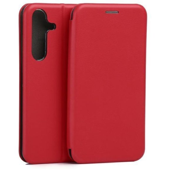 Beline Book Magnetic könyvtok Samsung Galaxy S25 Plus - piros