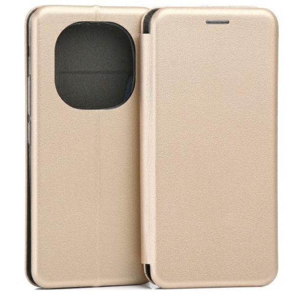 Beline Book Magnetic könyvtok Xiaomi Redmi Note 14 Pro 5G - arany színű