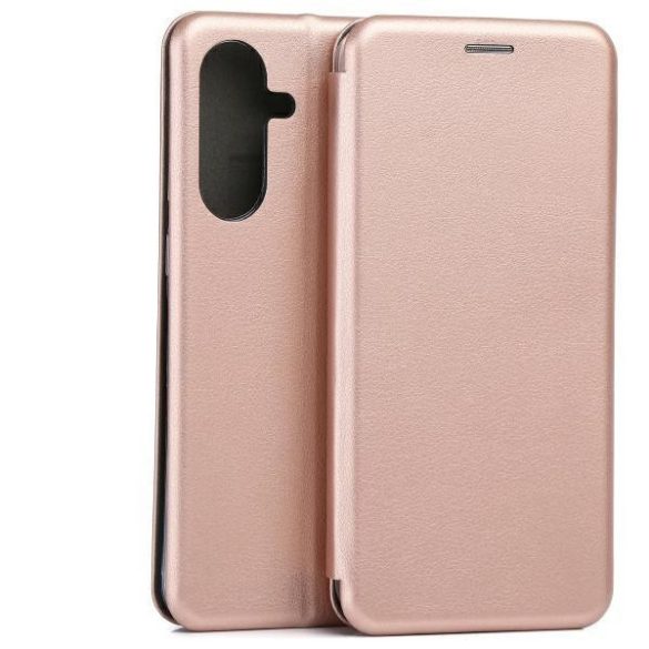 Beline Book Magnetic könyvtok Samsung Galaxy A36 - rózsaarany színű