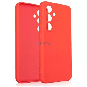 Beline Silicone tok Samsung Galaxy S25 - piros